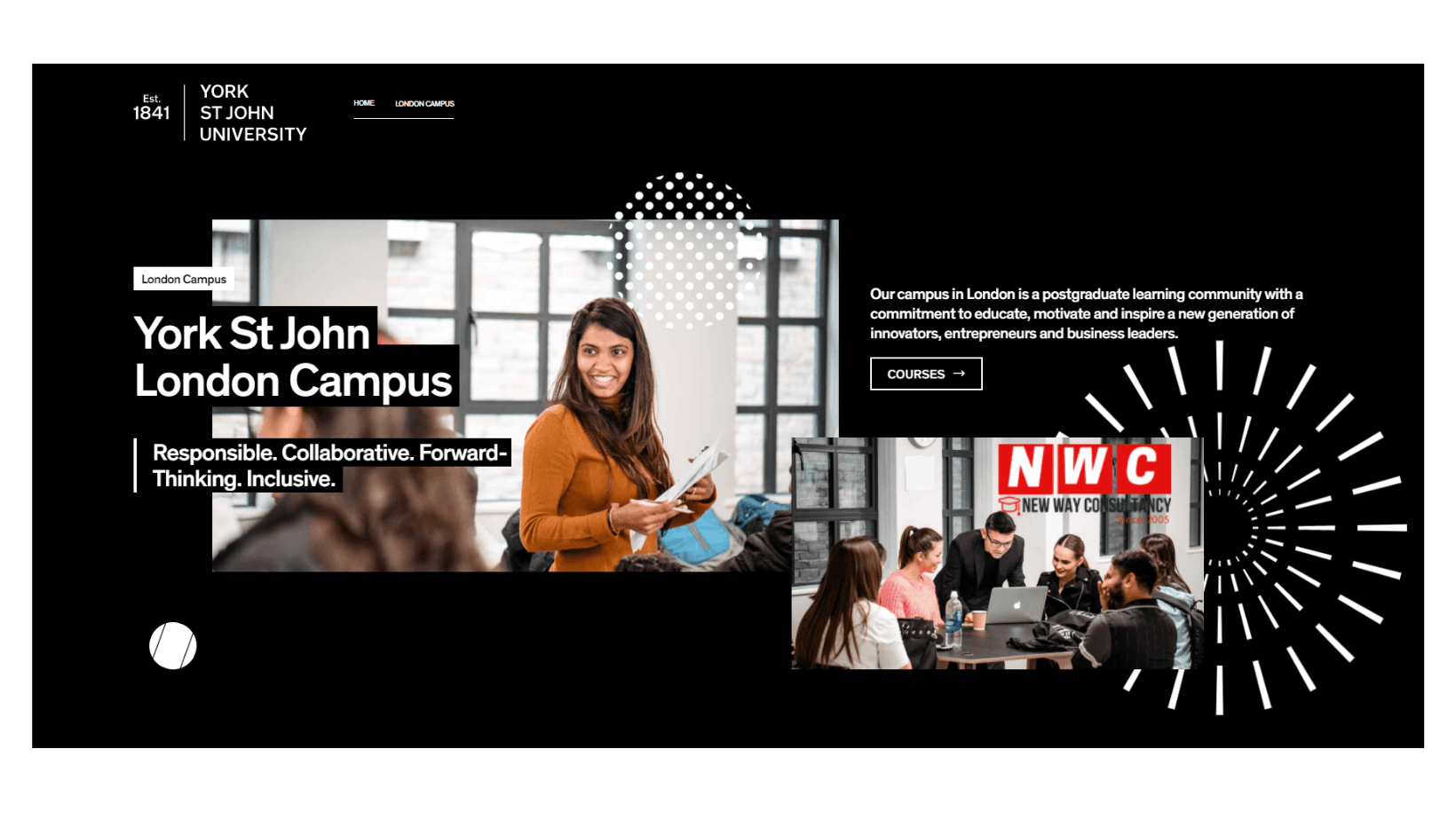 York St John University London Campus Bangladesh official Agent